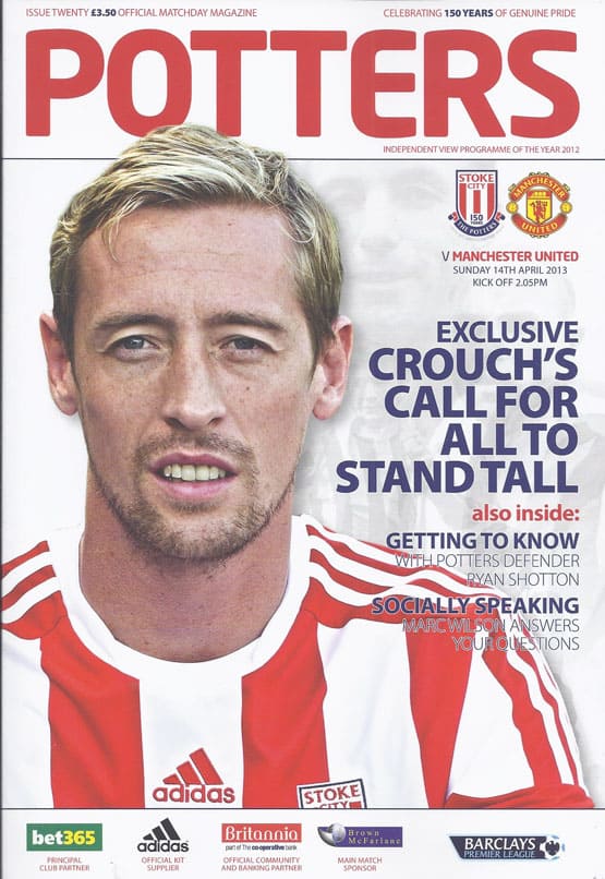 Stoke City FC v Manchester United FC